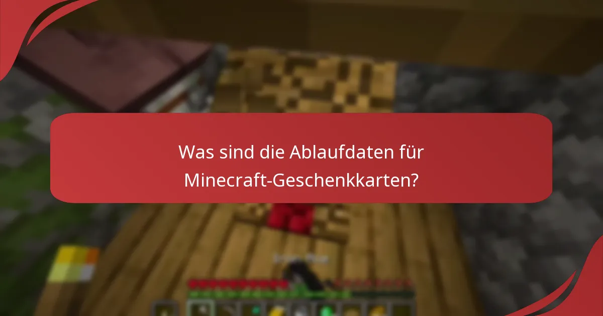 Wie kann ich den Guthabenstand meiner Minecraft-Geschenkkarte überprüfen?