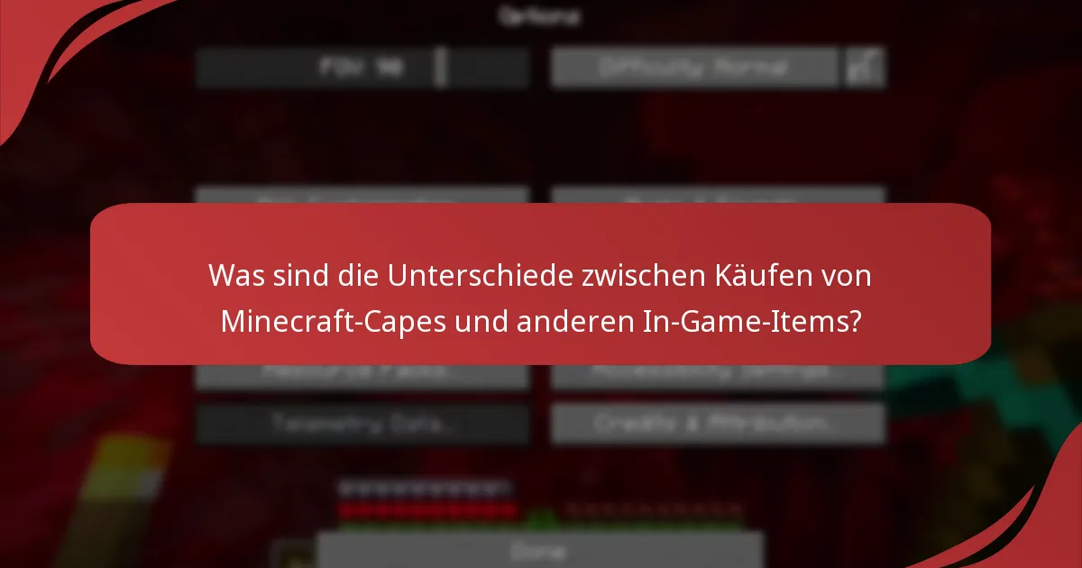 Wie kontaktiere ich den Kundenservice für Anfragen zu Minecraft-Capes?