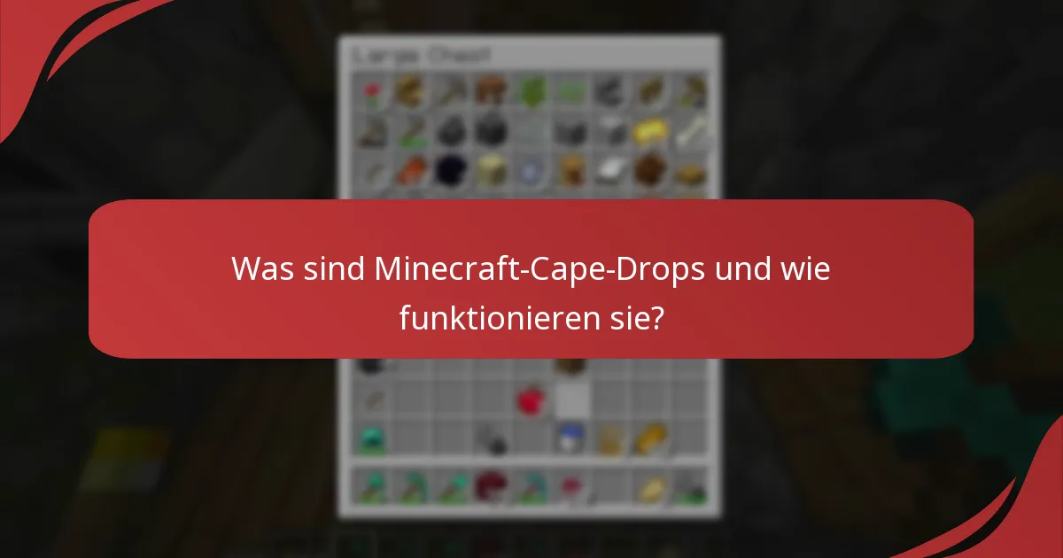 Welche häufigen Probleme haben Spieler mit Cape-Drops?