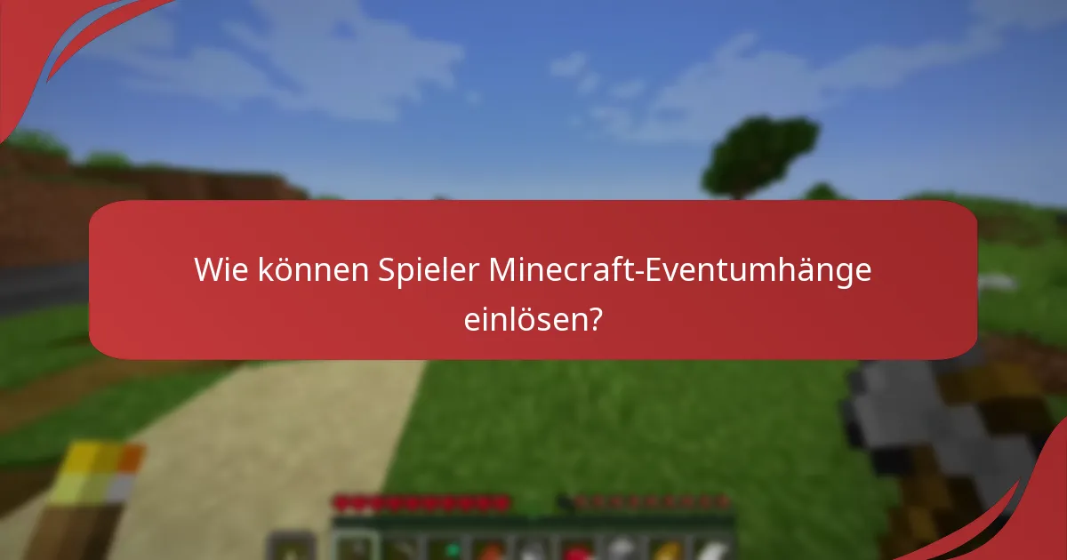 Wie steht es um die Verfügbarkeit von Eventumhängen?